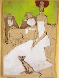 Those Ladies (Quelle Signore)-Ugo Valeri-Mounted Giclee Print