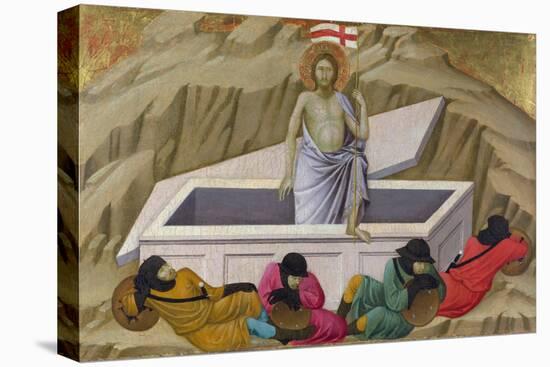 Ugolino Di Nerio (Ca 1280-1349) the Resurrection (From the Basilica of Santa Croce, Florence) Tempe-Ugolino Di Nerio-Stretched Canvas