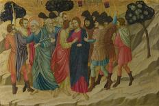 The Deposition (From the Basilica of Santa Croce, Florenc), C. 1324-1325-Ugolino Di Nerio-Framed Giclee Print