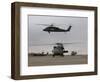 UH-60 Black Hawks Taxis Out for a Mission over Northern Iraq-null-Framed Photographic Print