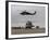 UH-60 Black Hawks Taxis Out for a Mission over Northern Iraq-null-Framed Photographic Print