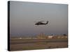 UH-60 Blackhawk Helicopter Flies Past the Tower on Camp Speicher-Stocktrek Images-Stretched Canvas