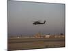 UH-60 Blackhawk Helicopter Flies Past the Tower on Camp Speicher-Stocktrek Images-Mounted Photographic Print