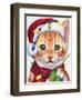 Uh Oh! Santa!-Jenny Newland-Framed Giclee Print