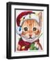 Uh Oh! Santa!-Jenny Newland-Framed Giclee Print