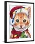 Uh Oh! Santa!-Jenny Newland-Framed Giclee Print