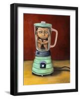 Uh Oh-Leah Saulnier-Framed Giclee Print