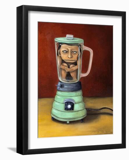 Uh Oh-Leah Saulnier-Framed Giclee Print