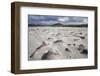 Uig Beach with Patterns in the Foreground Created by Wind Blowing the Sand-Lee Frost-Framed Photographic Print