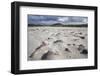 Uig Beach with Patterns in the Foreground Created by Wind Blowing the Sand-Lee Frost-Framed Photographic Print