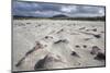 Uig Beach with Patterns in the Foreground Created by Wind Blowing the Sand-Lee Frost-Mounted Photographic Print