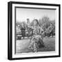 Uighur Dancer Performing to Music-null-Framed Photographic Print