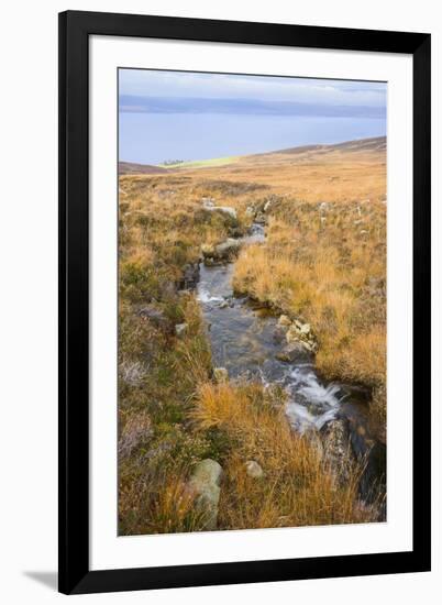 Uisge Soluis Mhoir, burn on the walk up to Coire-Fhionn Lochan, Isle of Arran, North Ayrshire, Scot-Gary Cook-Framed Photographic Print