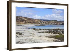 Uisken Beach, Near Bunessan, Isle of Mull-Gary Cook-Framed Photographic Print