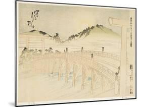 Uji-Bashi, March 1891-null-Mounted Giclee Print