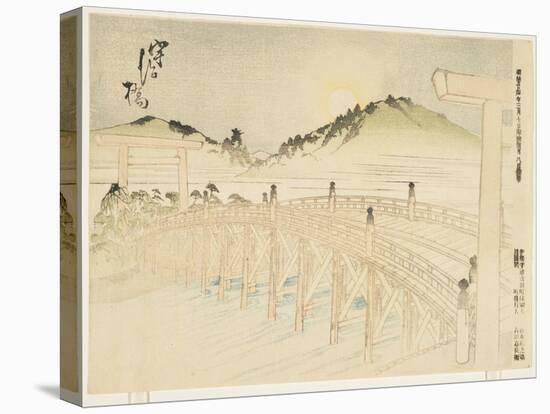 Uji-Bashi, March 1891-null-Stretched Canvas