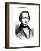 Ujj Leverrier, French Astronomer Who Calculated the Position of Planet Neptune in 1846-null-Framed Giclee Print