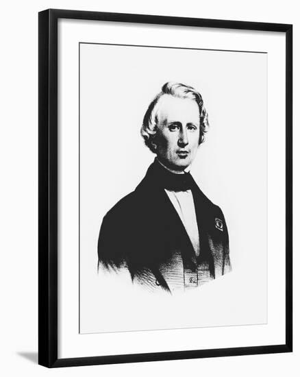 Ujj Leverrier, French Astronomer Who Calculated the Position of Planet Neptune in 1846-null-Framed Giclee Print