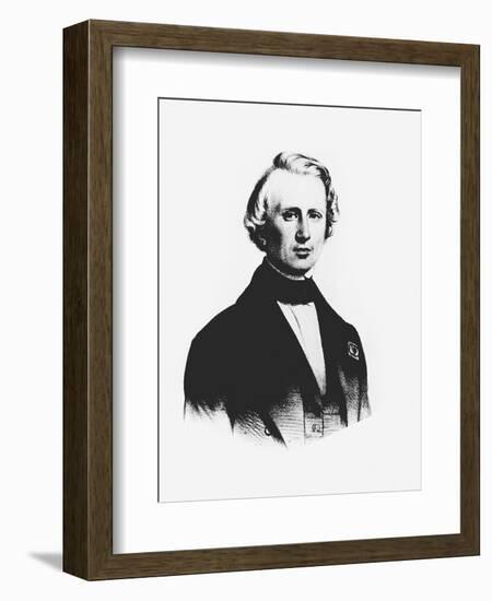 Ujj Leverrier, French Astronomer Who Calculated the Position of Planet Neptune in 1846-null-Framed Giclee Print