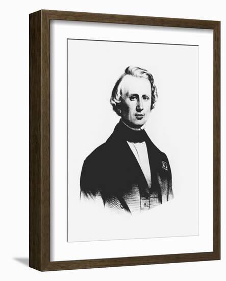 Ujj Leverrier, French Astronomer Who Calculated the Position of Planet Neptune in 1846-null-Framed Giclee Print