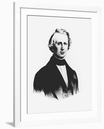 Ujj Leverrier, French Astronomer Who Calculated the Position of Planet Neptune in 1846-null-Framed Giclee Print