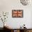 Uk Aged Flat Flag-nazlisart-Framed Stretched Canvas displayed on a wall