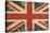 Uk Aged Flat Flag-nazlisart-Stretched Canvas