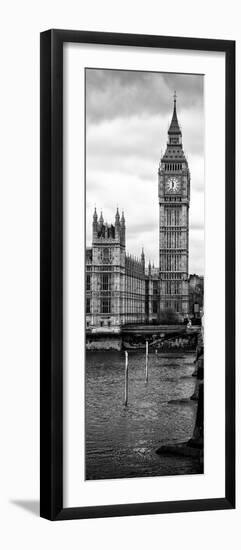 UK Buildings Landscape - Big Ben and Westminster Bridge - London - England - Door Poster-Philippe Hugonnard-Framed Photographic Print