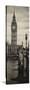 UK Buildings Landscape - Big Ben and Westminster Bridge - London - England - Door Poster-Philippe Hugonnard-Stretched Canvas