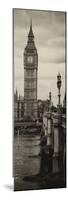 UK Buildings Landscape - Big Ben and Westminster Bridge - London - England - Door Poster-Philippe Hugonnard-Mounted Photographic Print