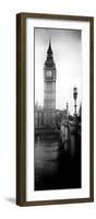 UK Buildings Landscape - Big Ben and Westminster Bridge - London - England - Door Poster-Philippe Hugonnard-Framed Photographic Print