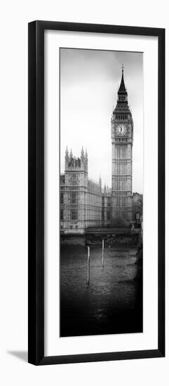 UK Buildings Landscape - Big Ben and Westminster Bridge - London - England - Door Poster-Philippe Hugonnard-Framed Photographic Print