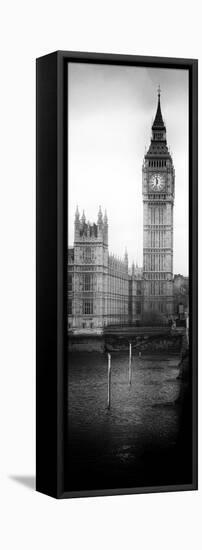 UK Buildings Landscape - Big Ben and Westminster Bridge - London - England - Door Poster-Philippe Hugonnard-Framed Stretched Canvas