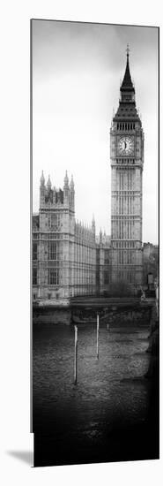 UK Buildings Landscape - Big Ben and Westminster Bridge - London - England - Door Poster-Philippe Hugonnard-Mounted Photographic Print