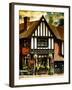 UK Cottage - The Blacksmiths Arms - St Albans - Hertfordshire - London - UK - England-Philippe Hugonnard-Framed Photographic Print