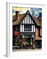 UK Cottage - The Blacksmiths Arms - St Albans - Hertfordshire - London - UK - England-Philippe Hugonnard-Framed Photographic Print