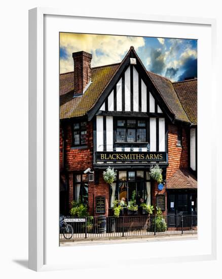UK Cottage - The Blacksmiths Arms - St Albans - Hertfordshire - London - UK - England-Philippe Hugonnard-Framed Photographic Print