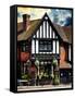 UK Cottage - The Blacksmiths Arms - St Albans - Hertfordshire - London - UK - England-Philippe Hugonnard-Framed Stretched Canvas