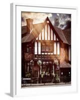 UK Cottage - The Blacksmiths Arms - St Albans - Hertfordshire - London - UK - England-Philippe Hugonnard-Framed Photographic Print