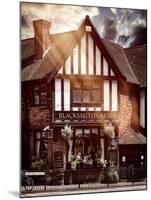 UK Cottage - The Blacksmiths Arms - St Albans - Hertfordshire - London - UK - England-Philippe Hugonnard-Mounted Photographic Print