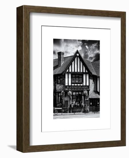 UK Cottage - The Blacksmiths Arms - St Albans - Hertfordshire - London - UK - England-Philippe Hugonnard-Framed Art Print