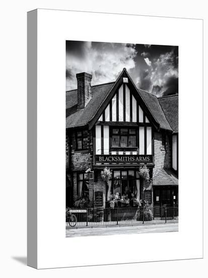 UK Cottage - The Blacksmiths Arms - St Albans - Hertfordshire - London - UK - England-Philippe Hugonnard-Stretched Canvas