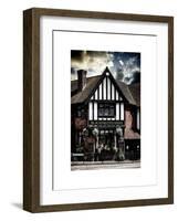 UK Cottage - The Blacksmiths Arms - St Albans - Hertfordshire - London - UK - England-Philippe Hugonnard-Framed Art Print