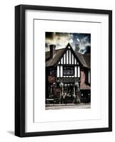 UK Cottage - The Blacksmiths Arms - St Albans - Hertfordshire - London - UK - England-Philippe Hugonnard-Framed Art Print