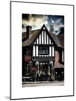 UK Cottage - The Blacksmiths Arms - St Albans - Hertfordshire - London - UK - England-Philippe Hugonnard-Mounted Art Print