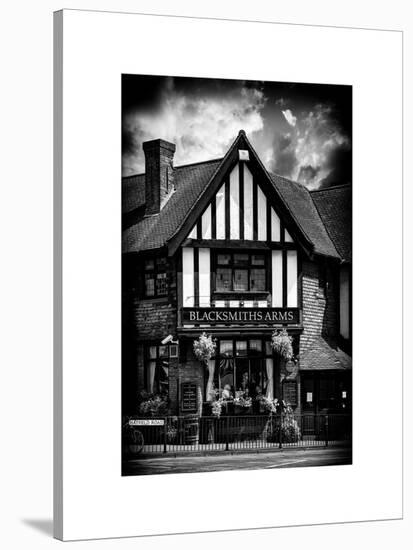 UK Cottage - The Blacksmiths Arms - St Albans - Hertfordshire - London - UK - England-Philippe Hugonnard-Stretched Canvas