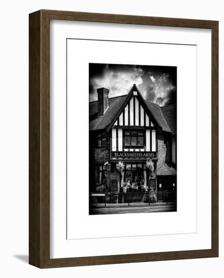 UK Cottage - The Blacksmiths Arms - St Albans - Hertfordshire - London - UK - England-Philippe Hugonnard-Framed Art Print