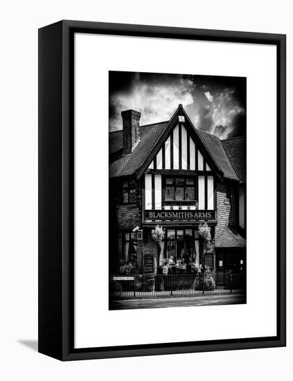 UK Cottage - The Blacksmiths Arms - St Albans - Hertfordshire - London - UK - England-Philippe Hugonnard-Framed Stretched Canvas