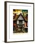 UK Cottage - The Blacksmiths Arms - St Albans - Hertfordshire - London - UK - England-Philippe Hugonnard-Framed Art Print