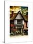 UK Cottage - The Blacksmiths Arms - St Albans - Hertfordshire - London - UK - England-Philippe Hugonnard-Stretched Canvas